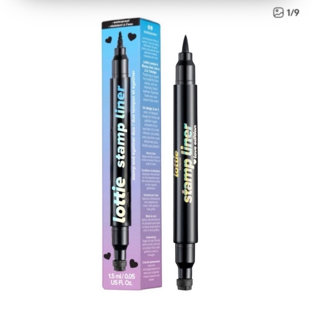 Lottie Stamp Liner in Black